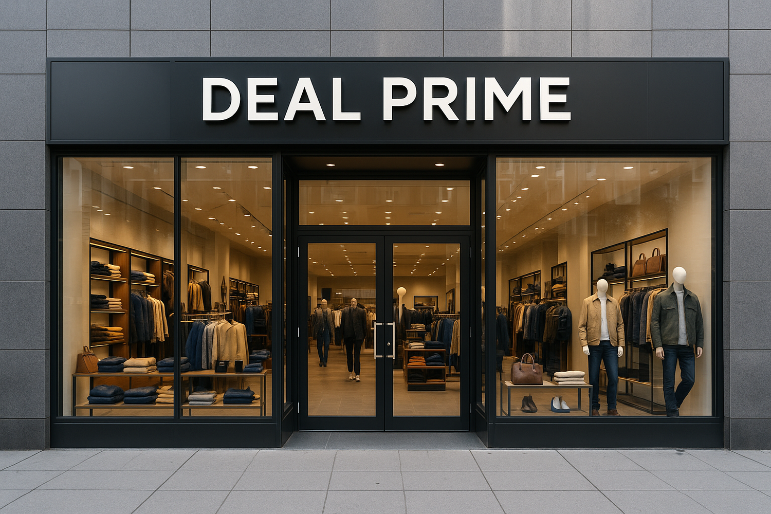 deal prime phisycal front store realistc